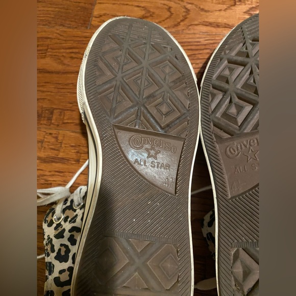Converse Chuck Taylor All Star Womens Size 6.5 US 570915C Leopard Athletic Shoe - Picture 11 of 13